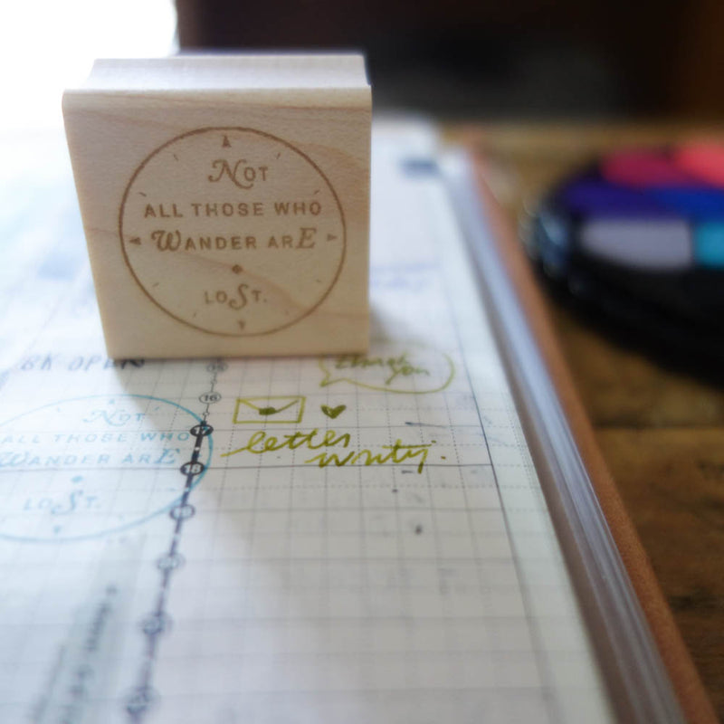 [BK Original Stamp] Not All Those Who Wander are Lost