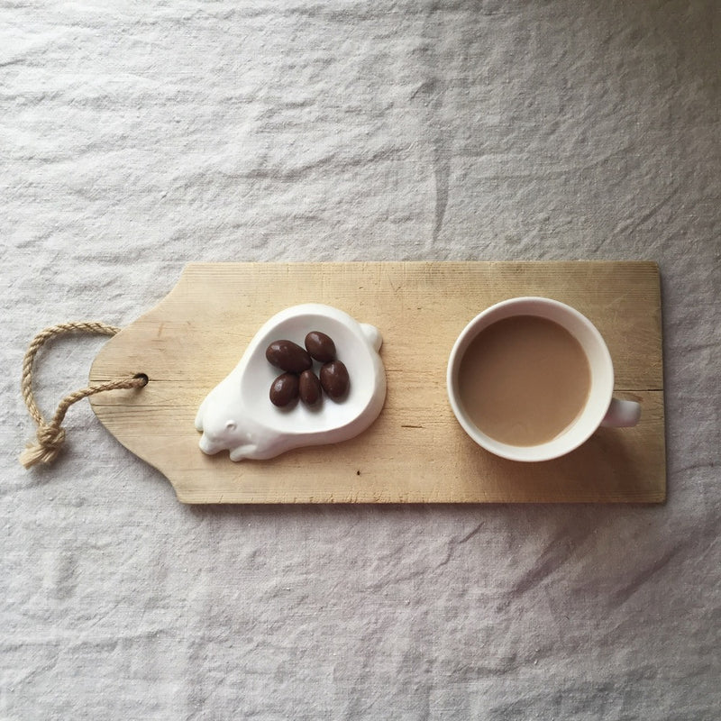 [Classiky] Porcelain Mini Dish // Bear (Brown)