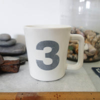 [Classiky] Number Mug Cup