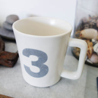 [Classiky] Number Mug Cup