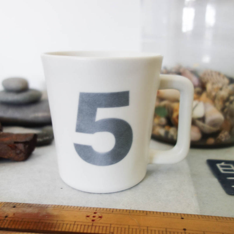 [Classiky] Number Mug Cup