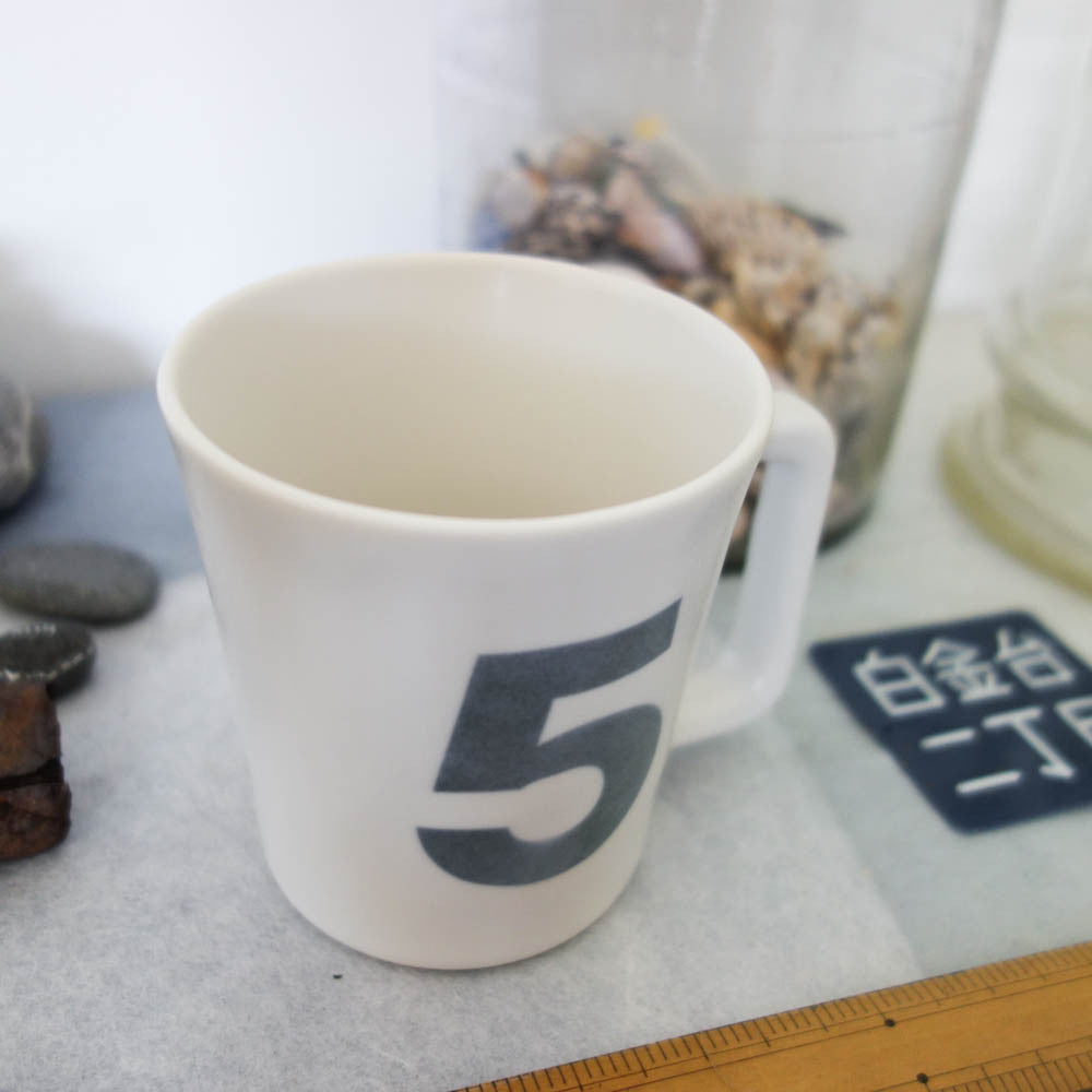 [Classiky] Number Mug Cup