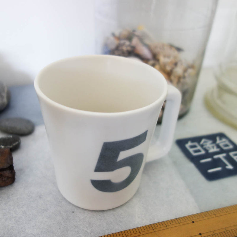 [Classiky] Number Mug Cup