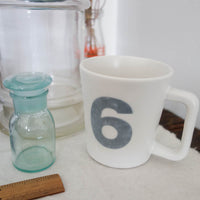 [Classiky] Number Mug Cup