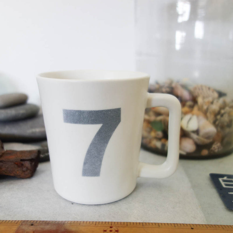 [Classiky] Number Mug Cup