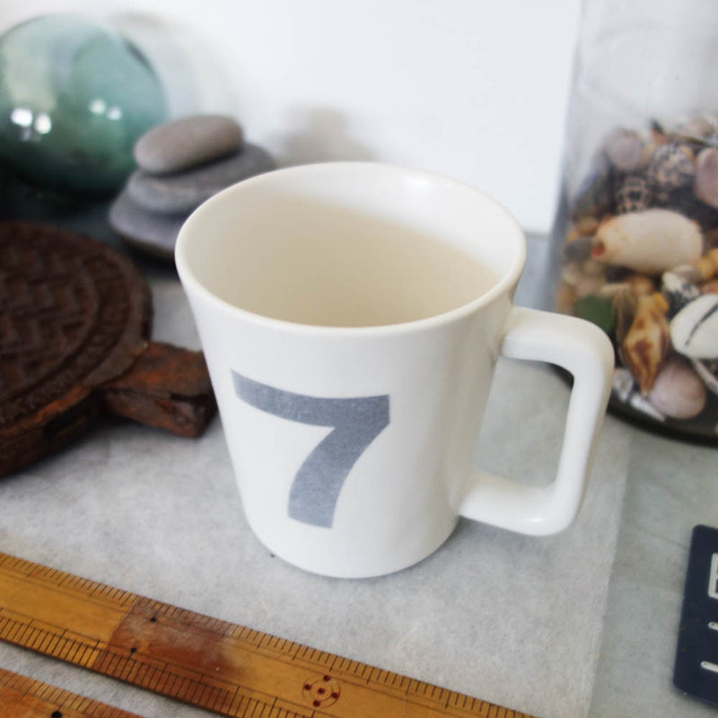 [Classiky] Number Mug Cup