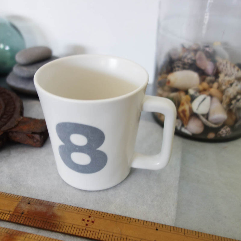 [Classiky] Number Mug Cup