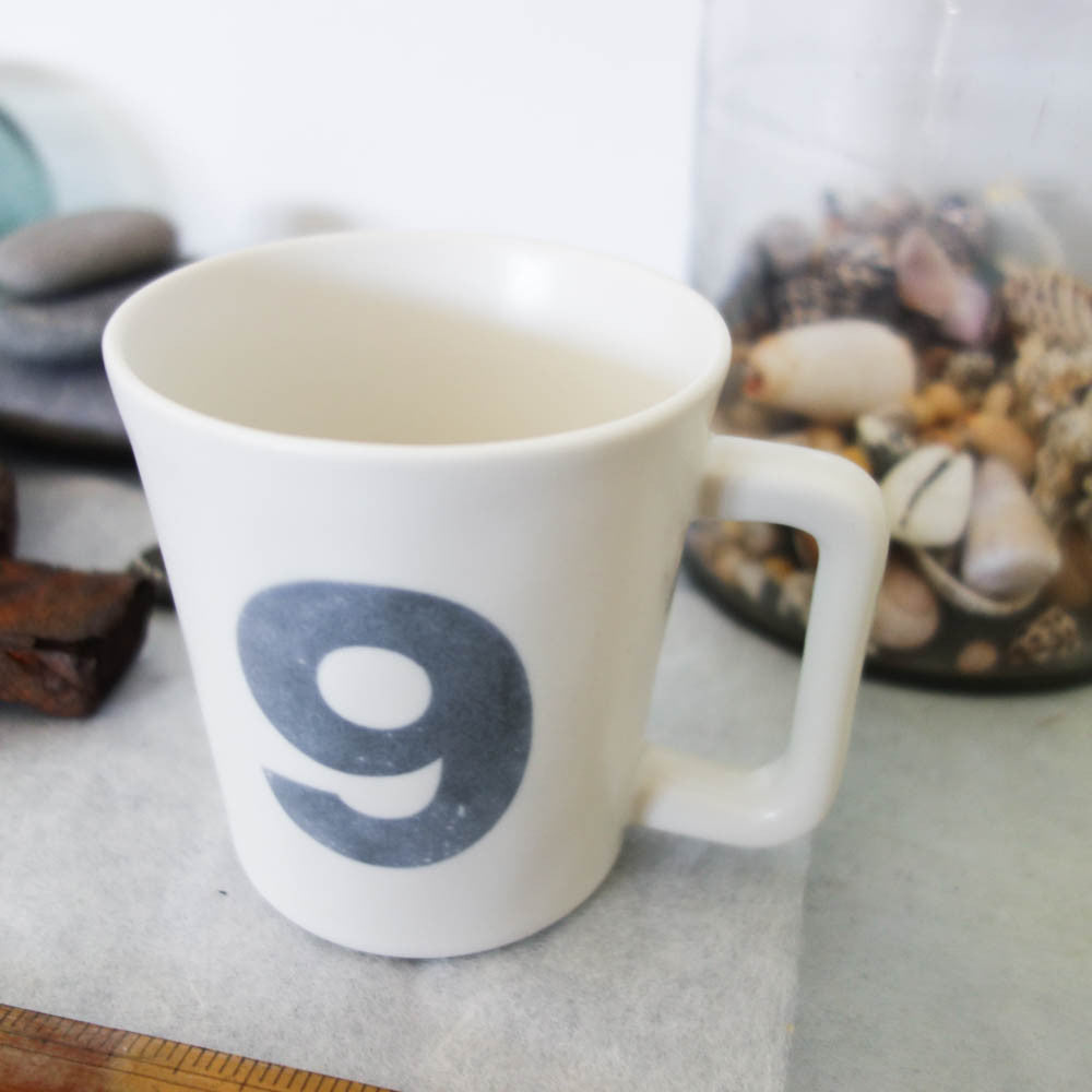 [Classiky] Number Mug Cup