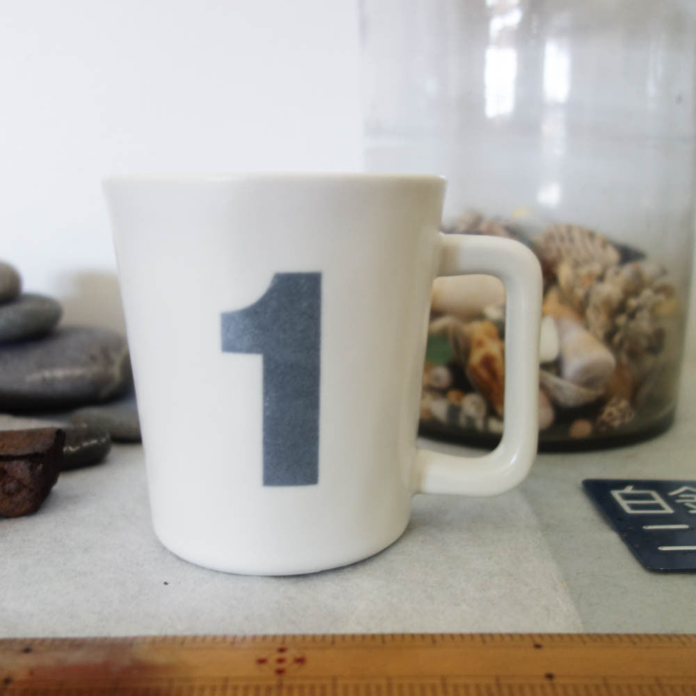 [Classiky] Number Mug Cup