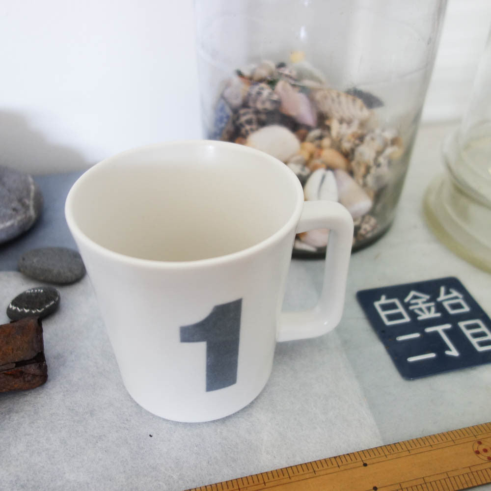 [Classiky] Number Mug Cup