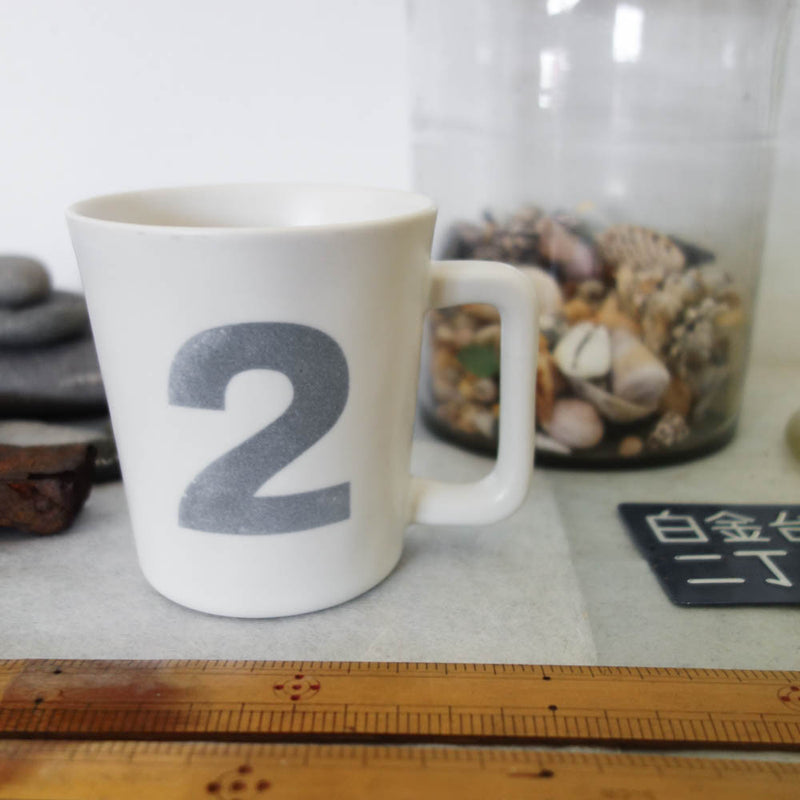 [Classiky] Number Mug Cup