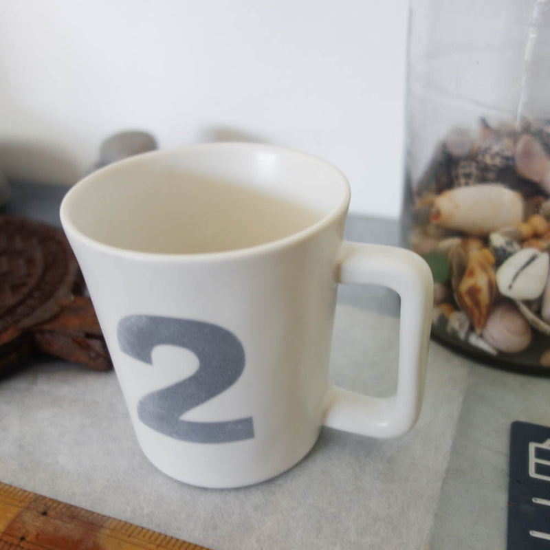 [Classiky] Number Mug Cup