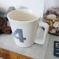 [Classiky] Number Mug Cup