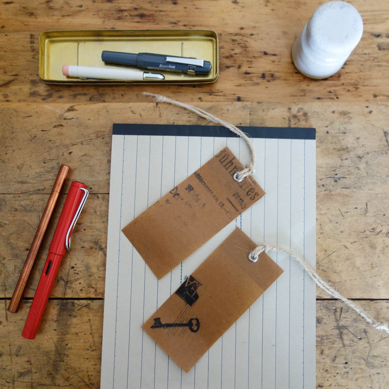 [Classiky] Wax Paper Tag (2 pieces)