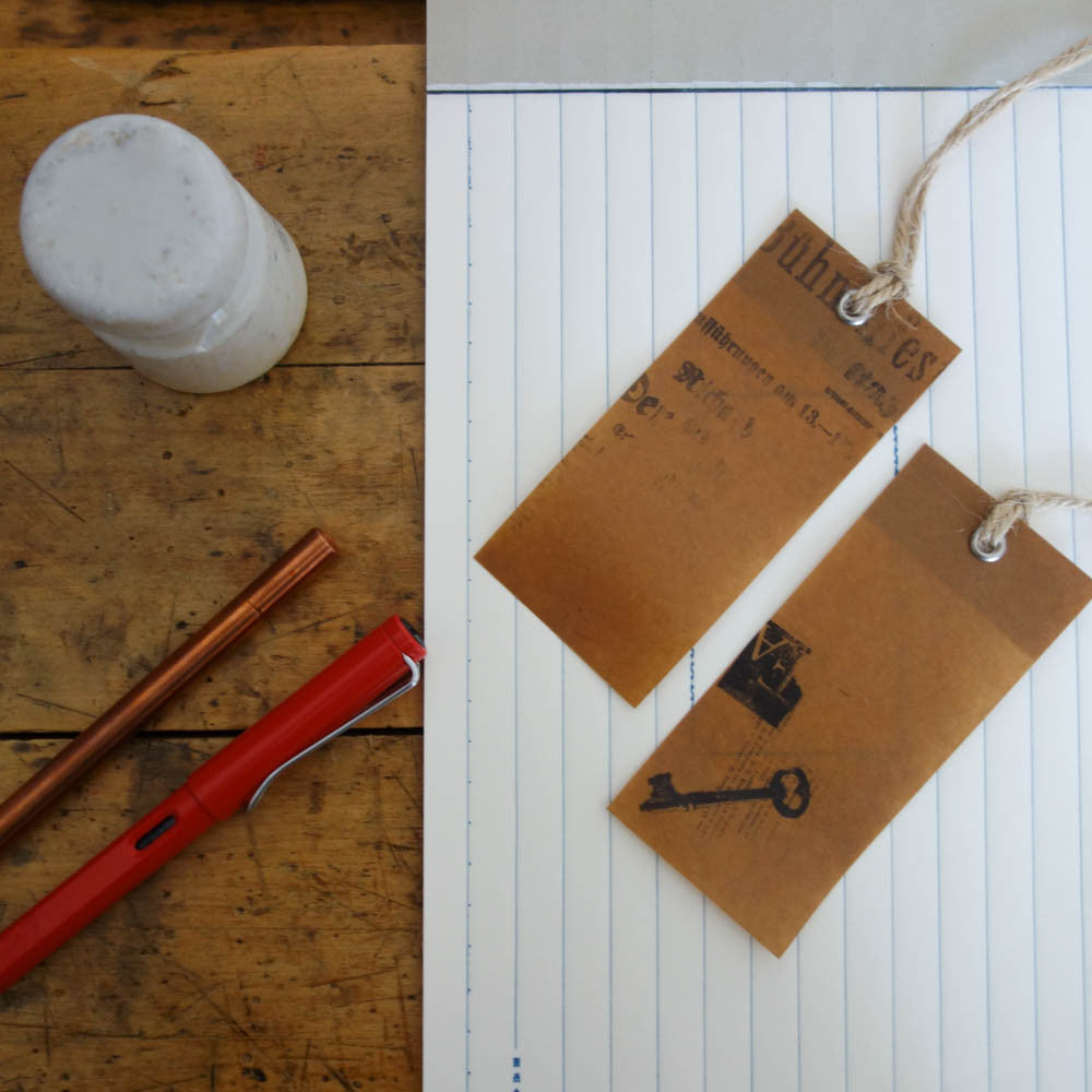 [Classiky] Wax Paper Tag (2 pieces)