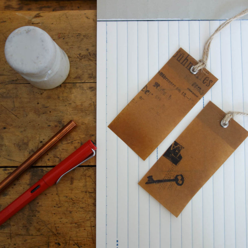 [Classiky] Wax Paper Tag (2 pieces)