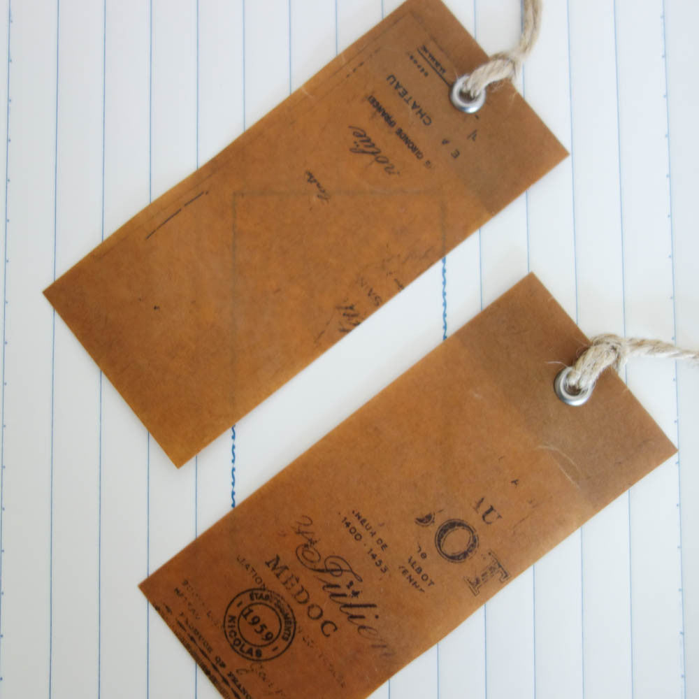 [Classiky] Wax Paper Tag (2 pieces)
