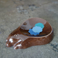 [Classiky] Porcelain Mini Dish // Bear (Brown)