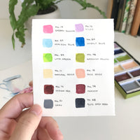 [Kuretake] Gansai Tambi Watercolor // New Set