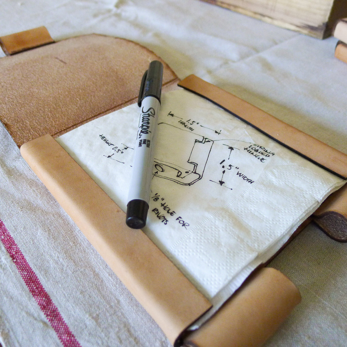 [BK Original] Napkin Sketchbook