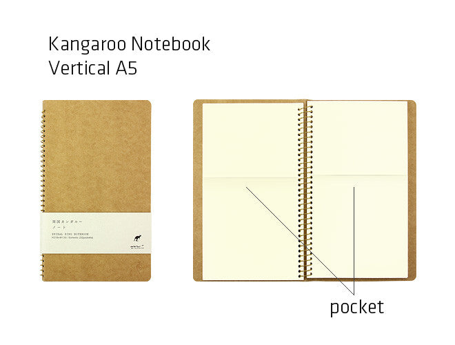 [TRC] Kangaroo Spiral Notebook with Pockets
