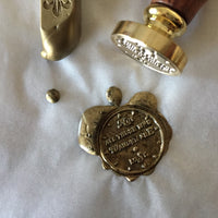 [BK Original Wax Seal] Not All Those Who Wander are Lost